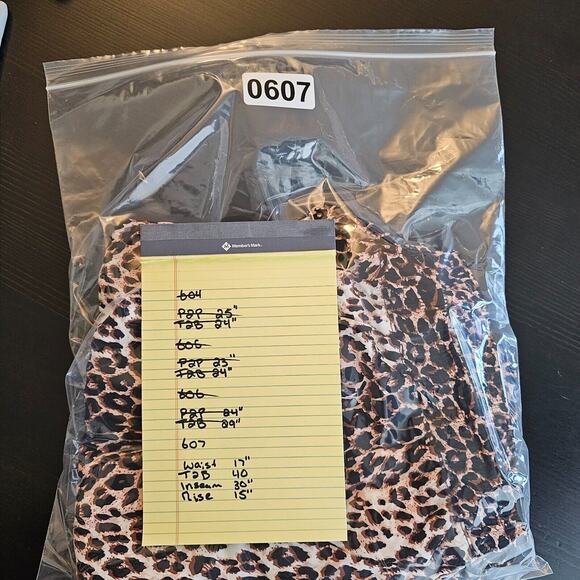 Ellos Womens Large 18 Cheetah Leopard Pull On Pants Woven Rayon Joggers New - Picture 8 of 8